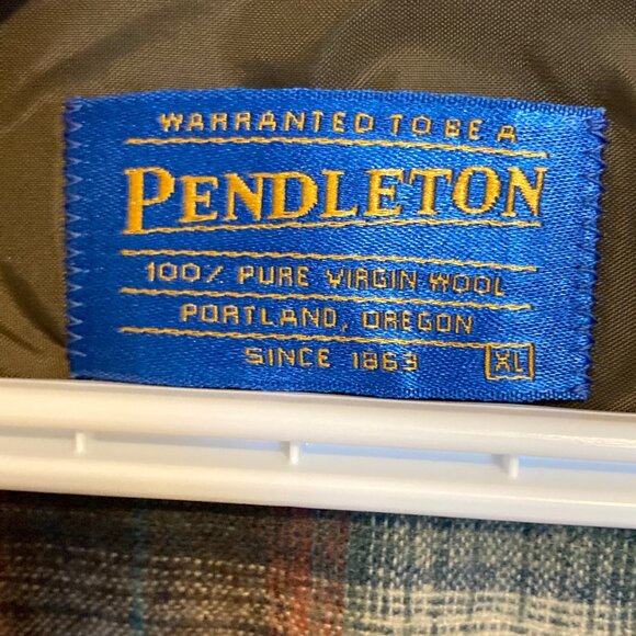 #84 NWOT Pendleton Outdoorsman 100% Wool Shirt, Size XL - Picture 4 of 5